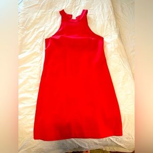 Trina Turk Pink High Neck Shift Dress Size 4